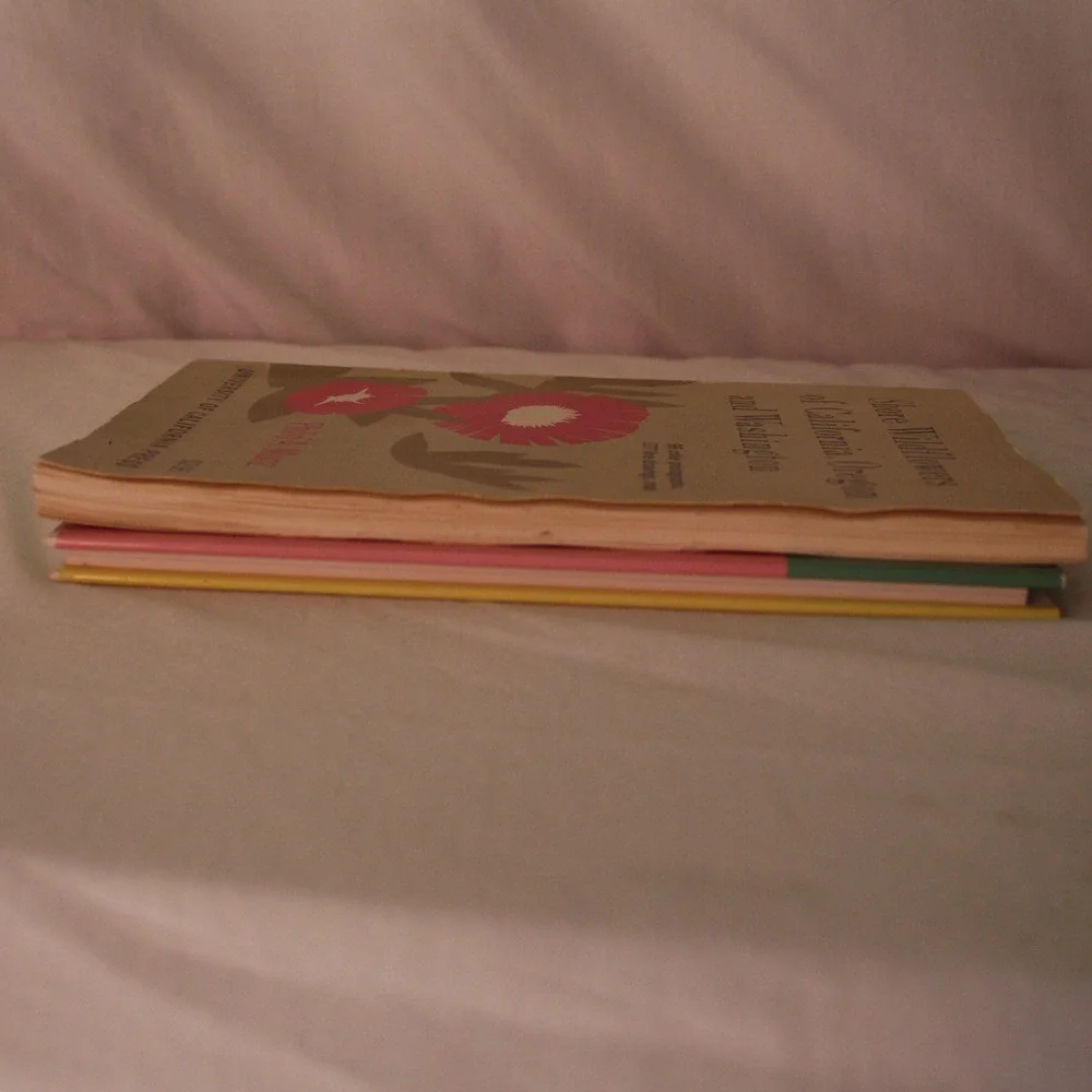 Shore Wildflowers California Oregon Washington + Flower Drying‎ Book Lot